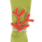 Hand Beaded Coral Napkin Rings Arcadia Home